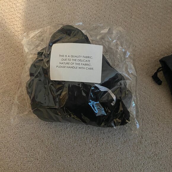 Flirty Fashionista Black Mesh Bustier Long Sleeve Romper Size LARGE (L) - Picture 6 of 6